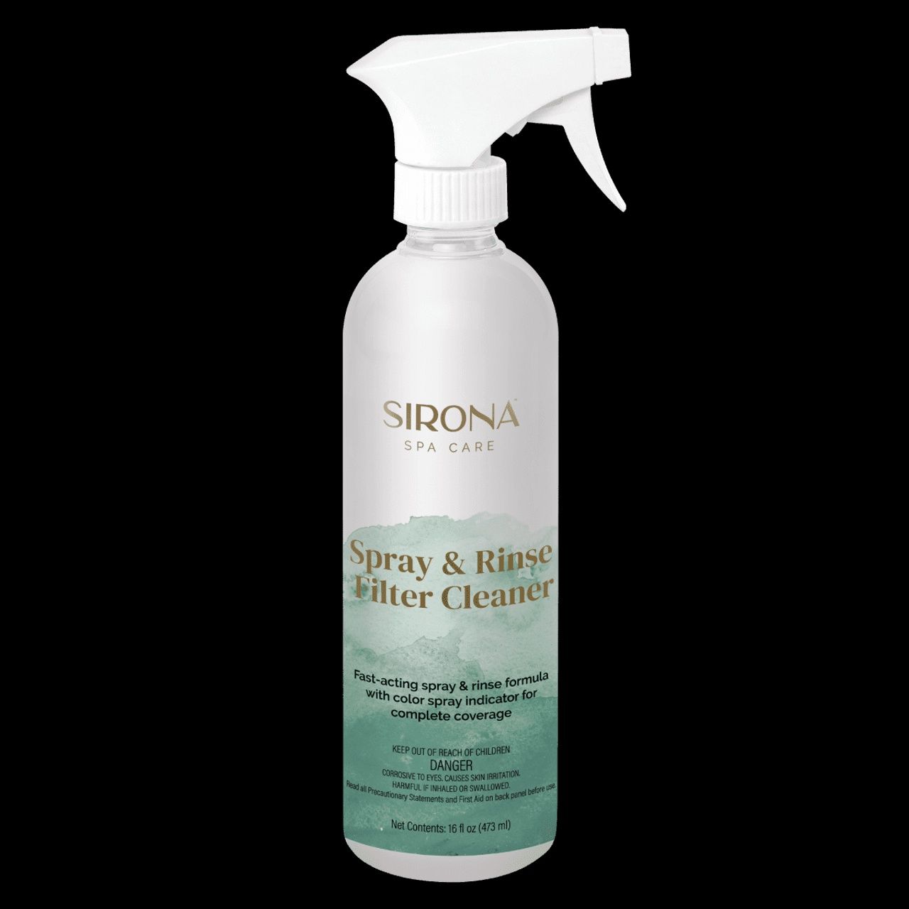 Sirona Spa Care Spray &amp; Rinse Cartridge Filter Cleaner