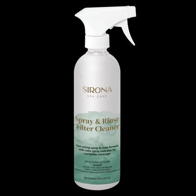 Sirona Spa Care Spray &amp; Rinse Cartridge Filter Cleaner