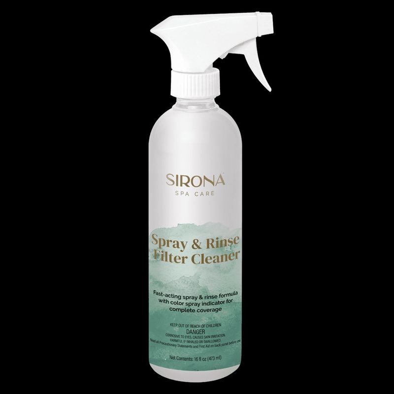 Sirona Spa Care Spray &amp; Rinse Cartridge Filter Cleaner
