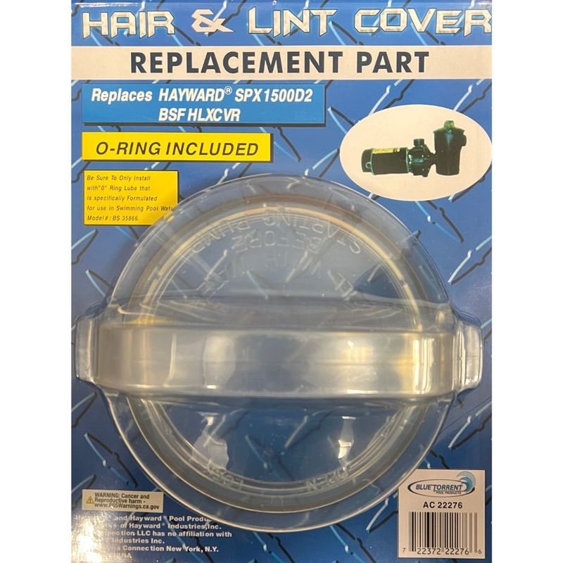 Blue Torrent Lid and O&#39;ring Replacement for Hayward SP1500 Series