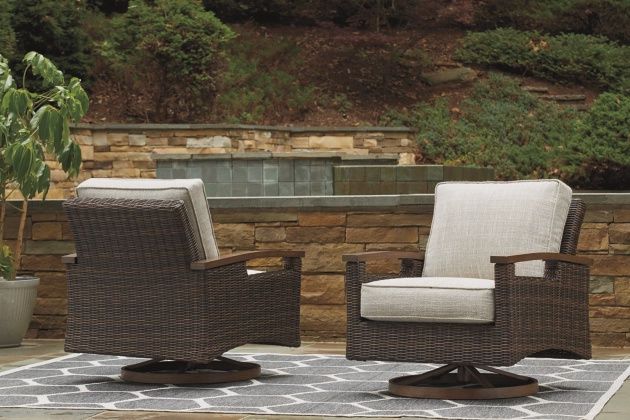 Paradise Trail Swivel Lounge Chair - Set of 2