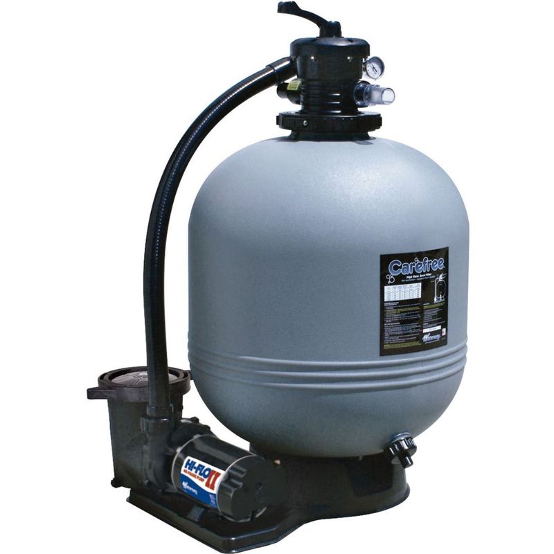 Waterway 19&quot; Sand Filter with 1 HP 2-Speed Pool Pump