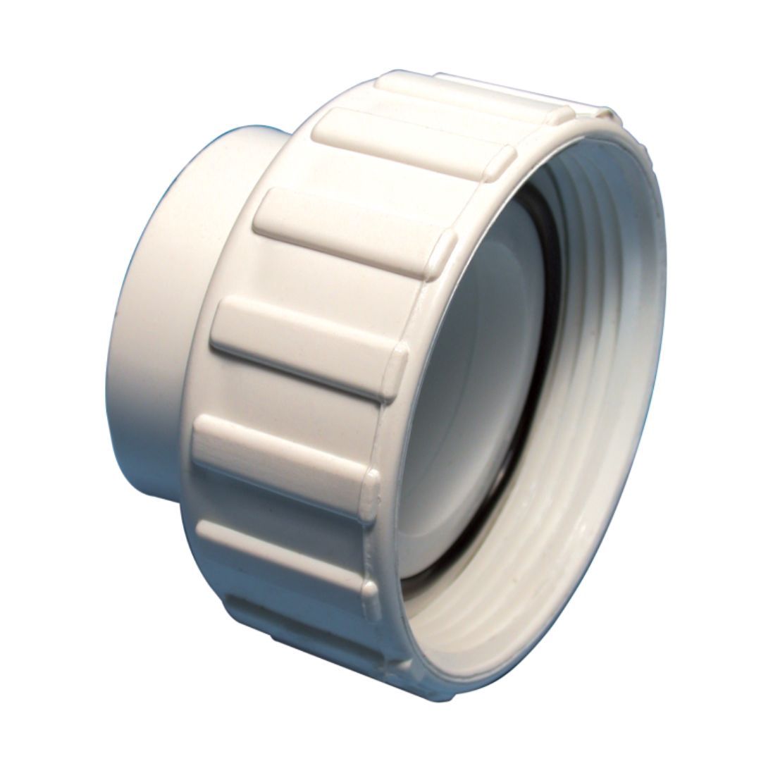 Waterway 2" Union Nut w/ 2" Spigot &amp; 1 1/2" Tailpiece