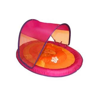 Pink and Orange Swim Ways Baby Spring Float Sun Canopy