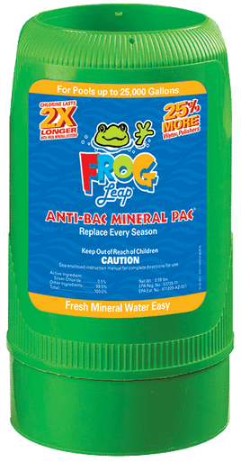 Pool Frog LEAP Anti-Bac Mineral Pac 25K