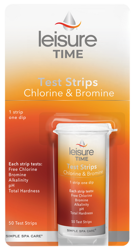 Leisure Time Test Strips Chlorine &amp; Bromine