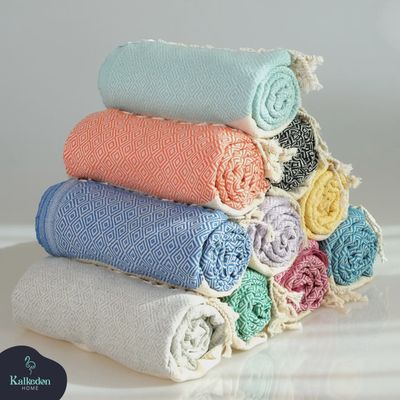 Kalkedon Turkish Towel - Peshmetal Sand Resistant Beach Towel