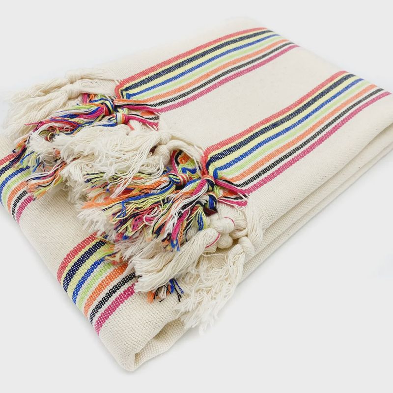 Kalkedon Turkish Blanket - Handwoven Cotton Towel