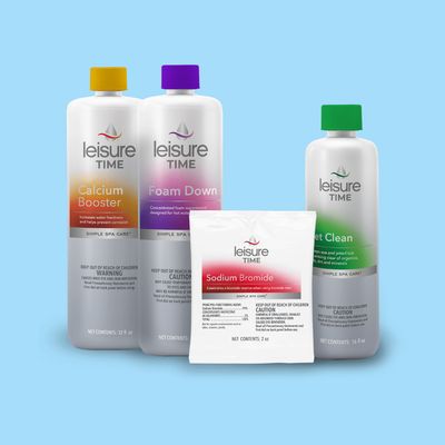 Leisure Time Chlorine &amp; Bromine Hot Tub Chemicals
