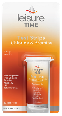 Leisure Time Test Strips Chlorine &amp; Bromine
