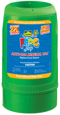 Pool Frog LEAP Anti-Bac Mineral Pac 25K