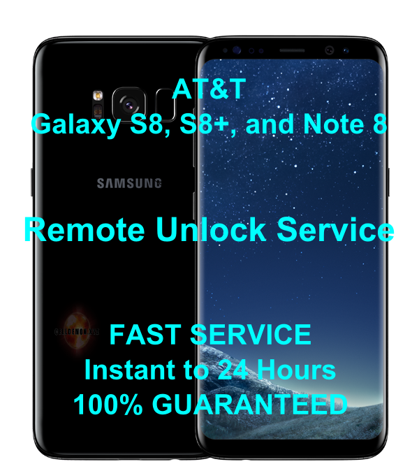 AT&T USA PREMIUM At&t Samsung Galaxy S8 Plus SM-G955U UNLOCK CODE SERVICE 