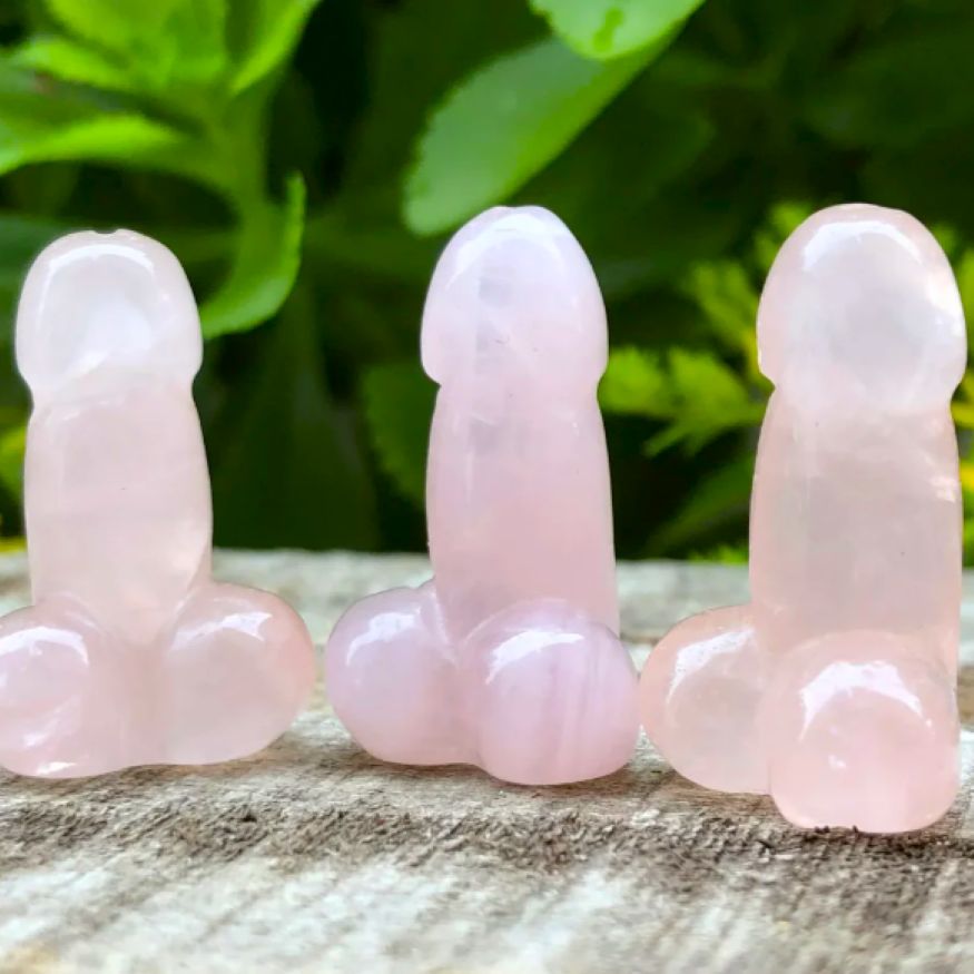 Rose Quartz Penis