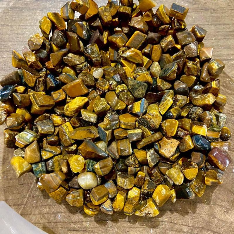 Tiger&#39;s Eye Chips 1oz (Crystal Chip Bar)