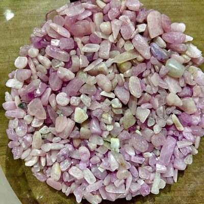 Kunzite Chips 1oz (Crystal Chip Bar)