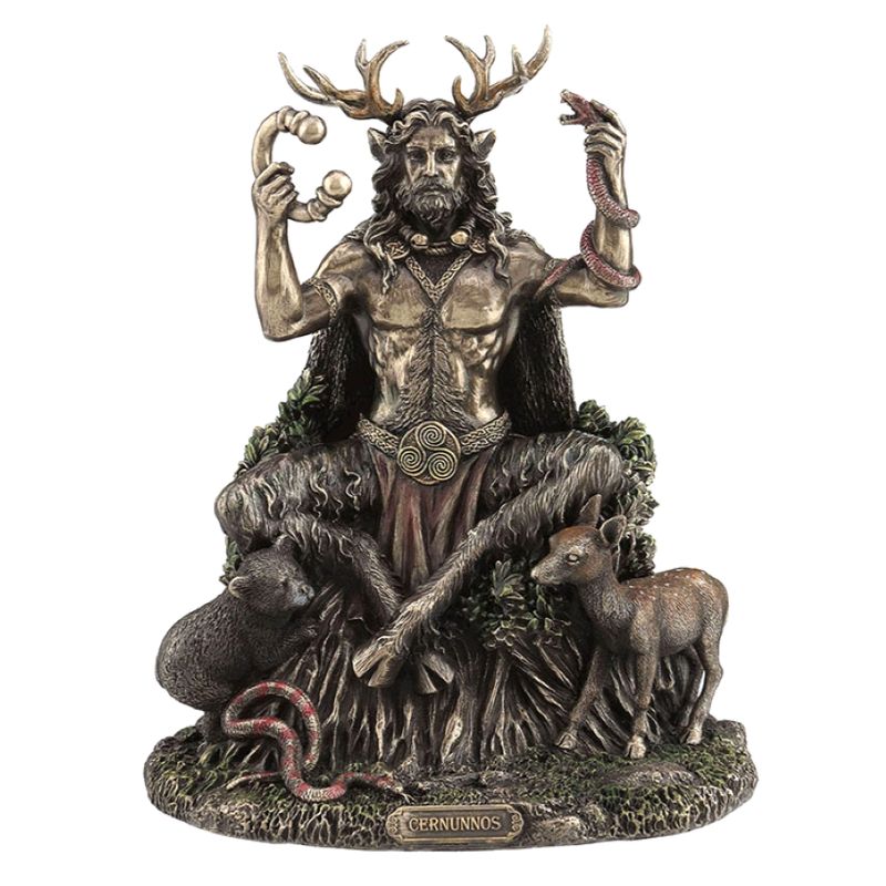 Celtic God Cernunnos Sitting