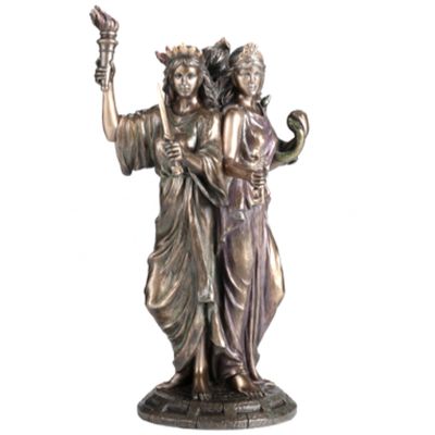Hecate Greek Triple Goddess of Magic (8-1/4 inch)