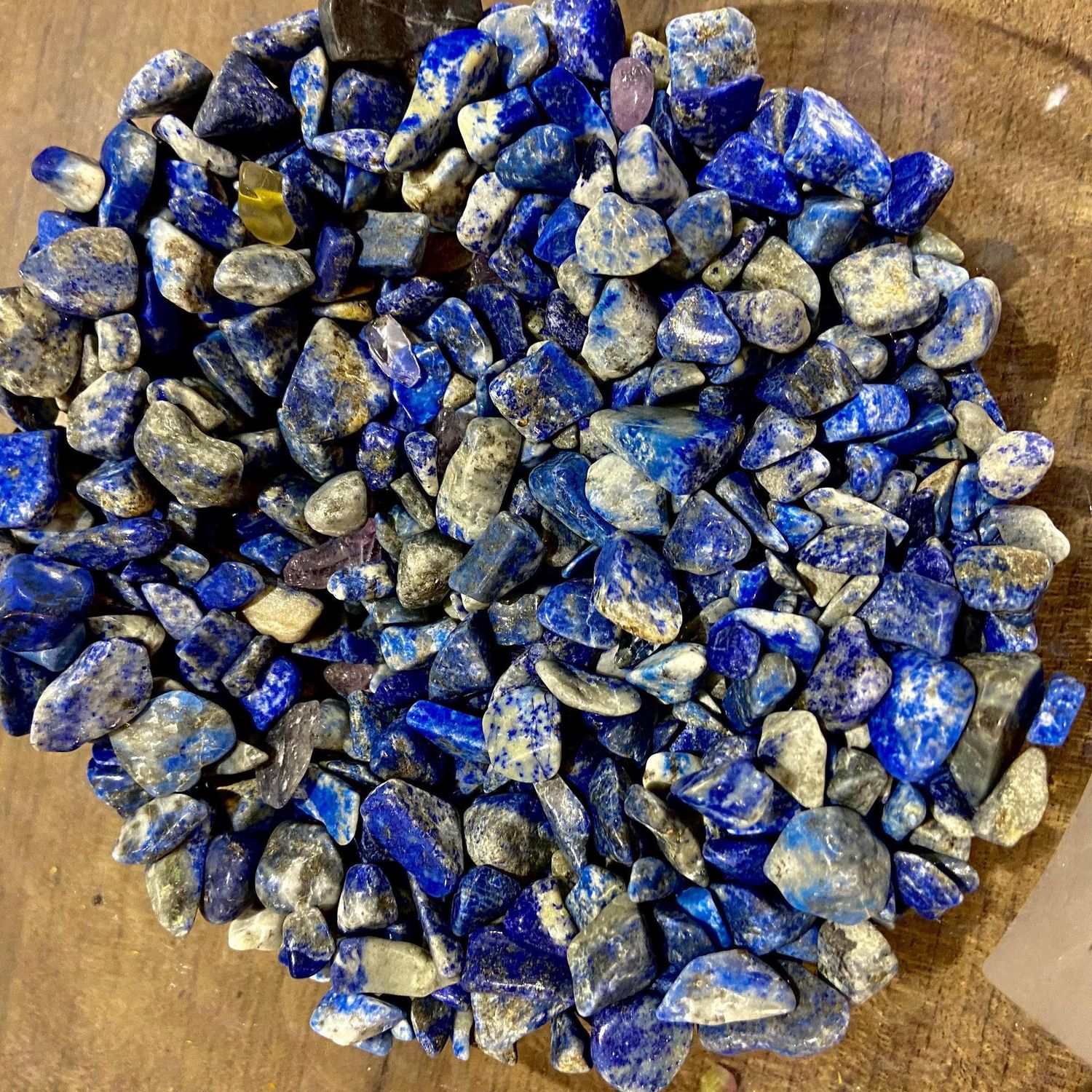 Lapis Lazuli Chips 1oz (Crystal Chip Bar)