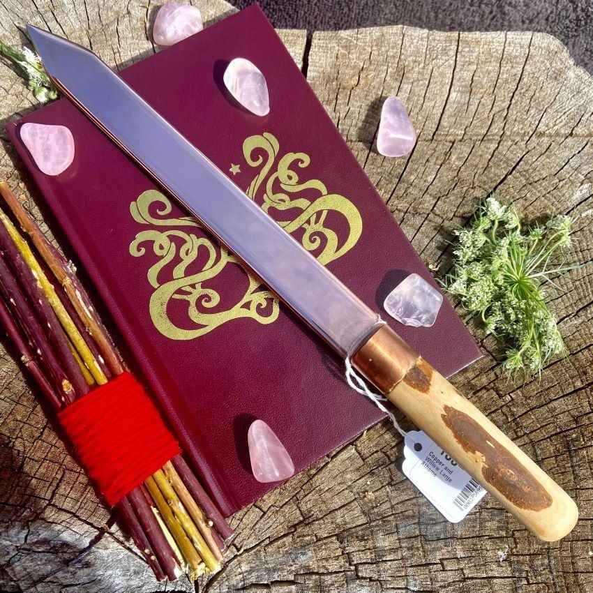 Copper and Willow Large Athame
