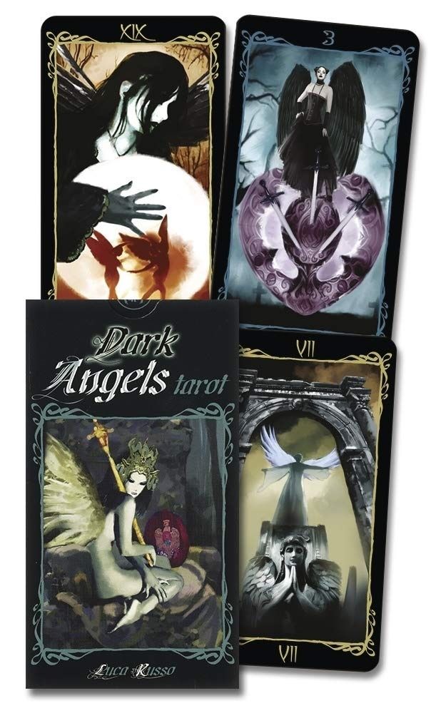 DARK ANGELS TAROT DECK (78-card deck &amp; instruction booklet)