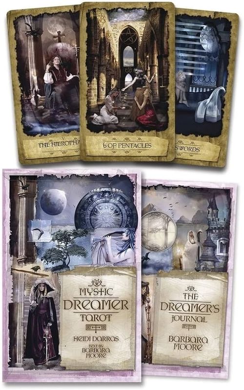 MYSTIC DREAMER TAROT (78-card deck, book &amp; organdy pouch; boxed) BOX SET