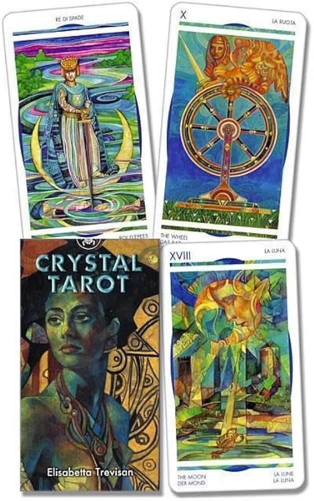 Crystal Tarot - Trevisan, Elisabetta|Scarabeo, Lo|Tervisan, E. - Cards