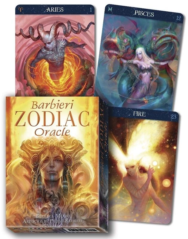 BARBIERI ZODIAC ORACLE (26-card deck &amp; instruction booklet)