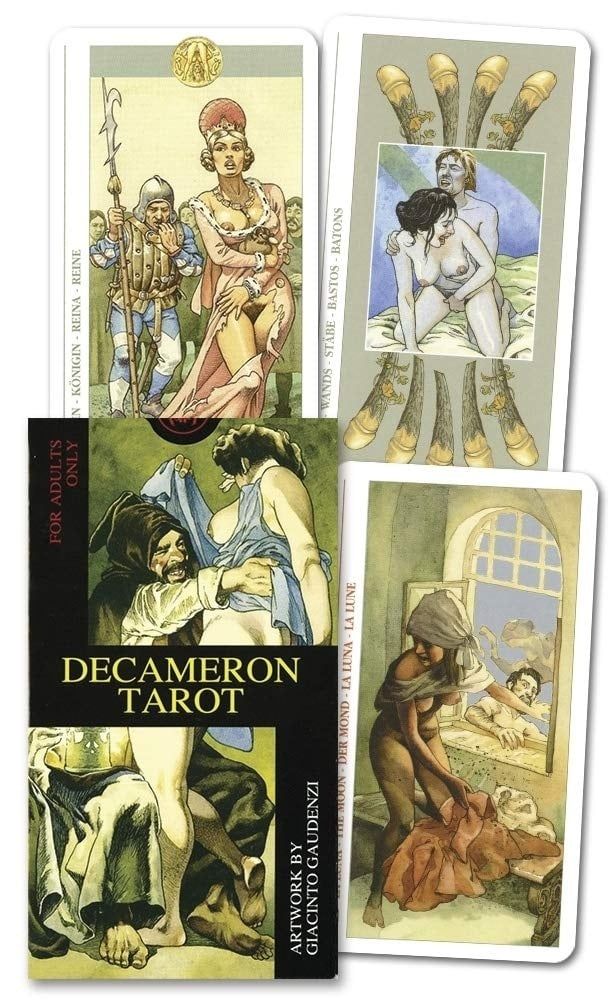DECAMERON TAROT (78 full-color cards &amp; instruction booklet)