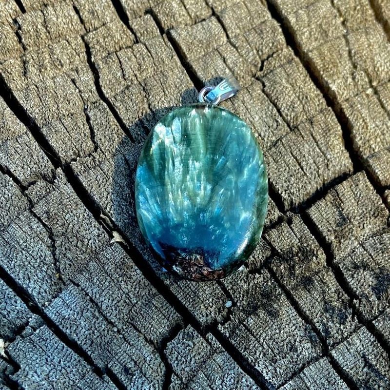 Seraphinite Pendant