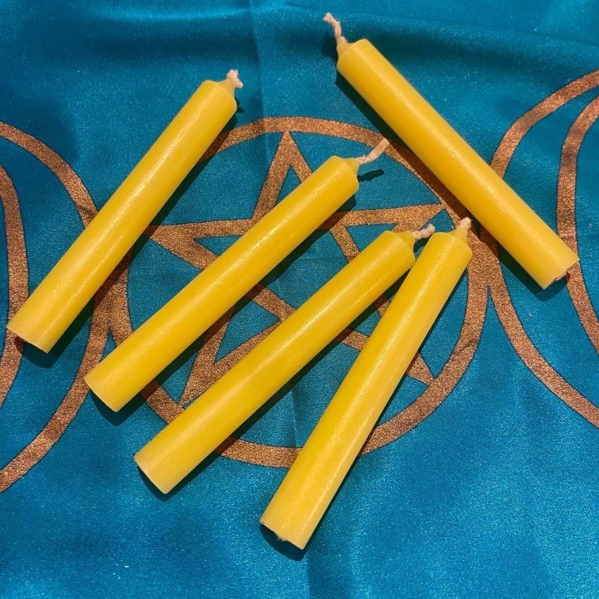 Yellow Chime Spell Candle