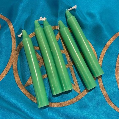 Light Green Chime Spell Candle