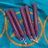 Dark Purple Chime Spell Candle