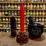 Red Household Size Spell Candle