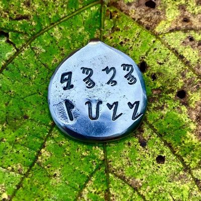 Luna Ignis Hand Forged Theban By My Will Amulet Pendant