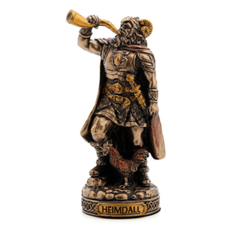 Norse Mini Statue - Heimdall (Bronze)