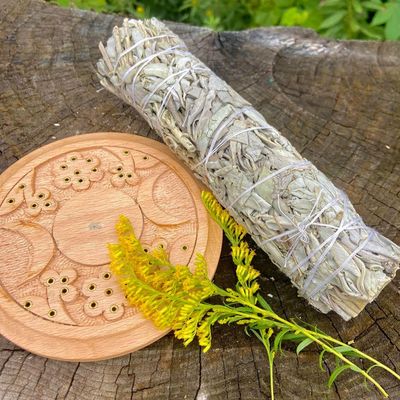 Large Smudge White Sage 9 Inches