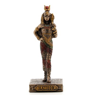 Egyptian Mini Statue - Hathor (Bronze)