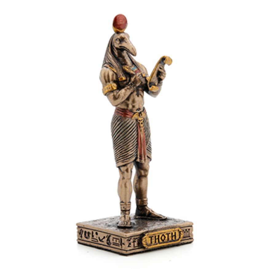 Egyptian Mini Statue - Thoth (Bronze)