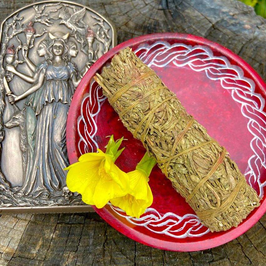 Medium Smudge White Sage  Infused With Palo Santo 4 Inches