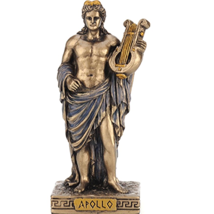Greek Mini Statue - Apollo (Bronze)
