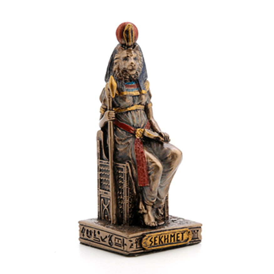 Egyptian Mini Statue - Sekhmet (Bronze)