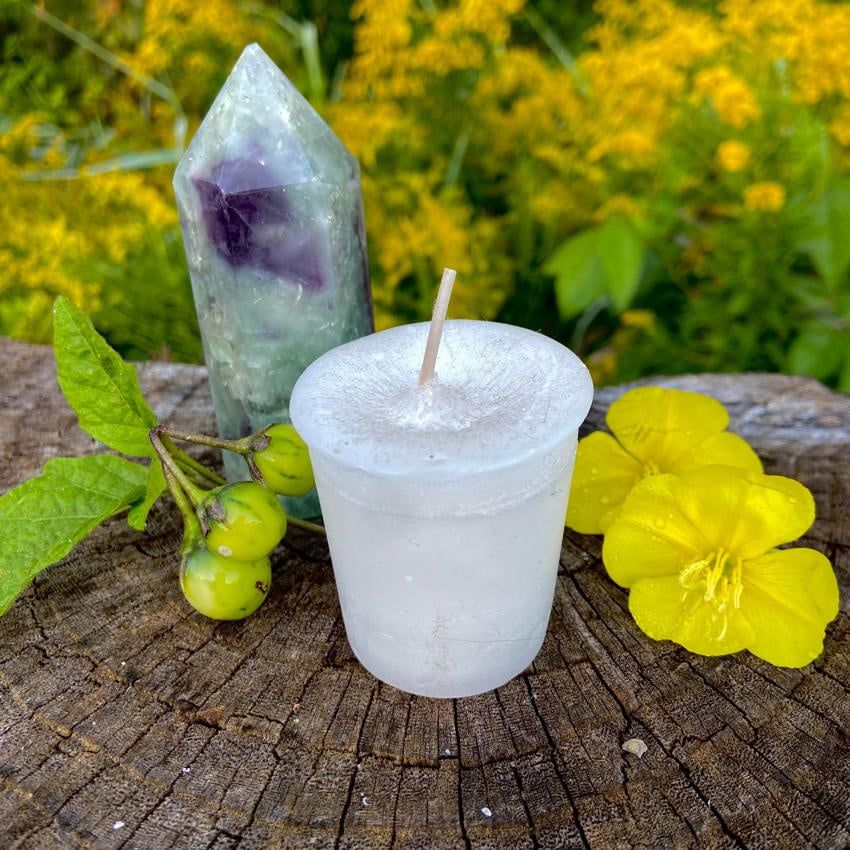 Crystal Journey Reiki Charged Herbal Magic Spell Votives - Astral Journey