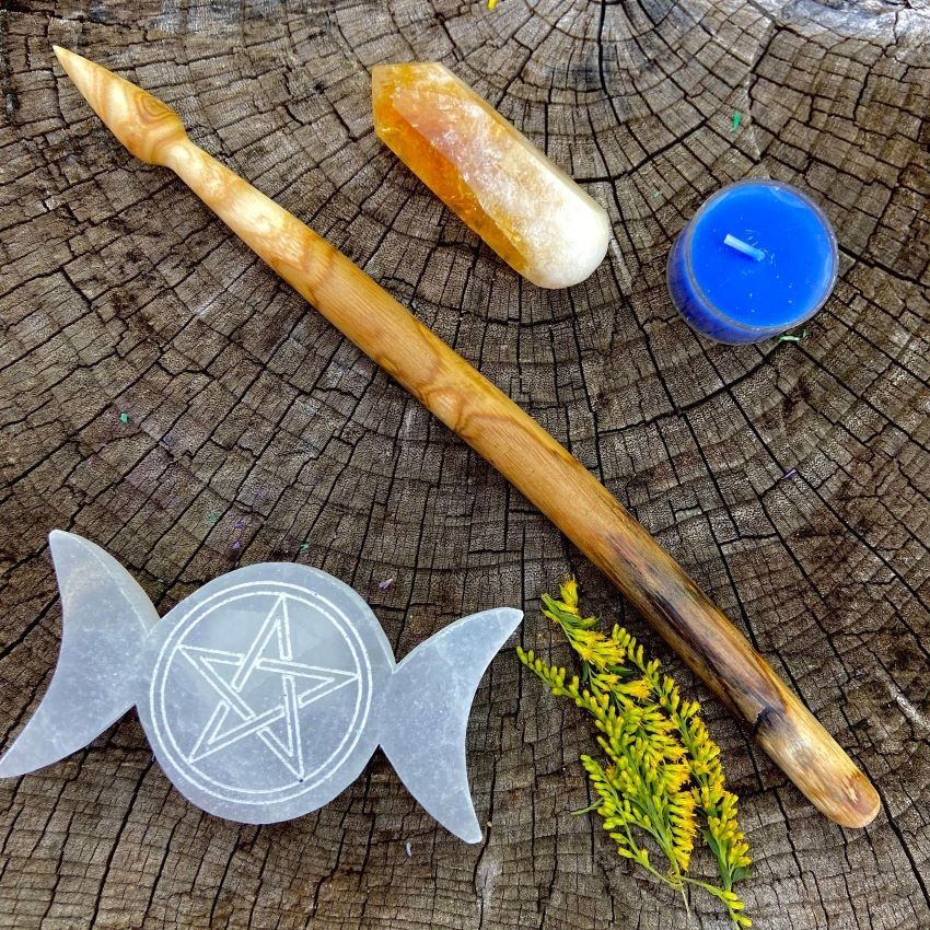 Luna Ignis Ash wand Njord