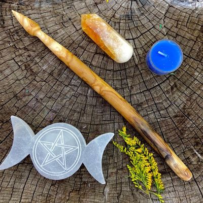 Luna Ignis Ash wand Njord