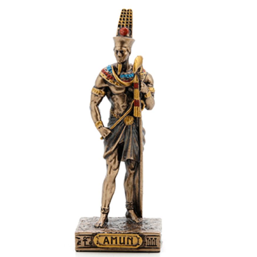 Egyptian Mini Statue - Amun (Bronze)