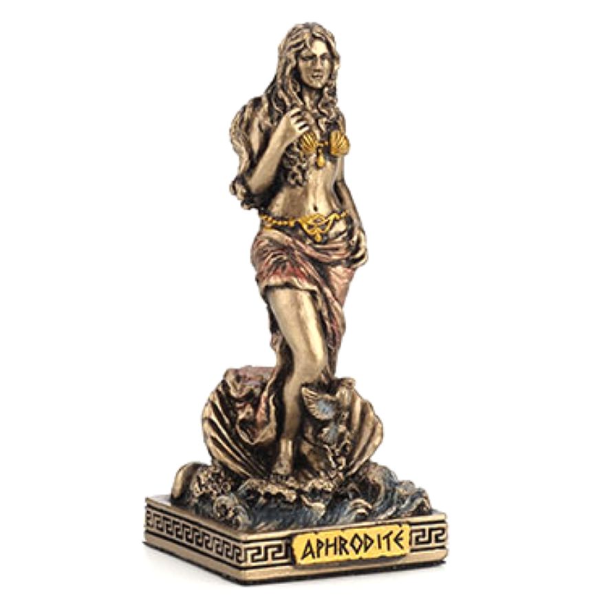 Greek Mini Statue - Aphrodite (Bronze)