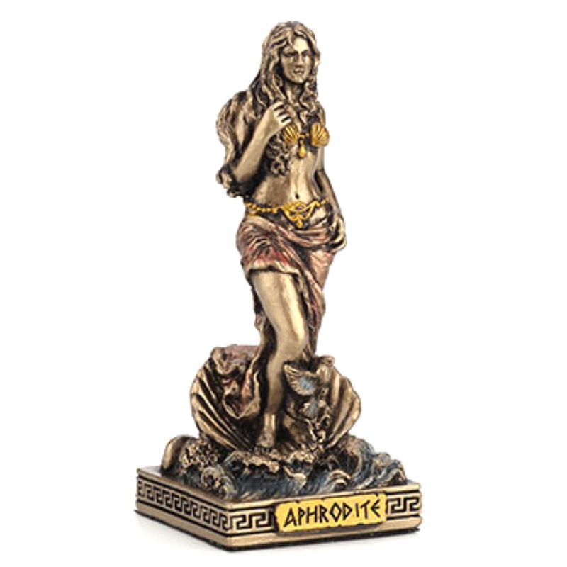 Greek Mini Statue - Aphrodite (Bronze)
