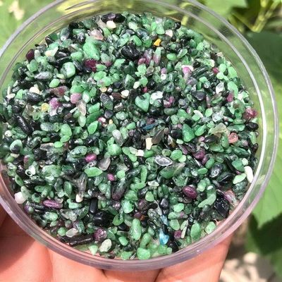 Ruby Zoisite Chips 1oz (Crystal Chip Bar)