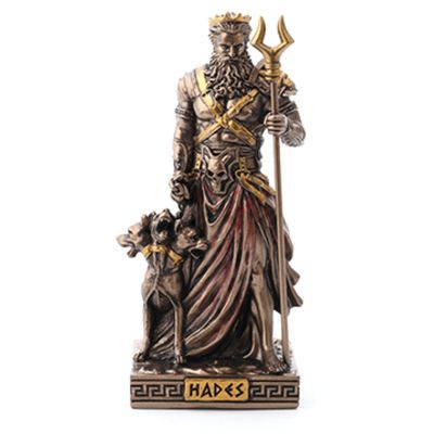 Greek Mini Statue - Hades (Bronze)