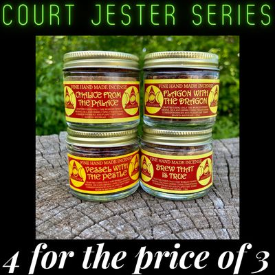 BOGO Luna Ignis Incense - Court Jester Series (Four for the Price of Three)